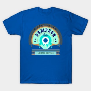 Sampson Name Style T-Shirt